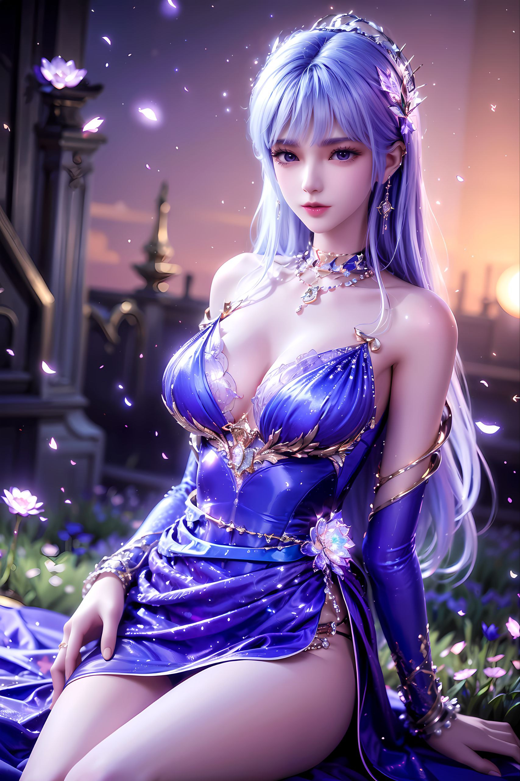 休闲时的首